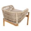 Wetterfester Akazienholz Gartenstuhl Sorrento 2er Set für Gemütliche Outdoor-Momente