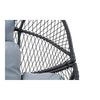 Marano Polyrattan Loungesessel mit Kissen – Outdoor Garten Sessel Wetterfest Komfortabel
