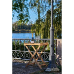 Lade das Bild in den Galerie-Viewer, Riviera Teakholz-Beistelltisch mit abnehmbarem Tablett für Garten und Balkon
