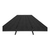 Sina Großer Gartentisch Nonwood Aluminium Schwarz – Wetterfest, Modern, Robust, 220x100 cm