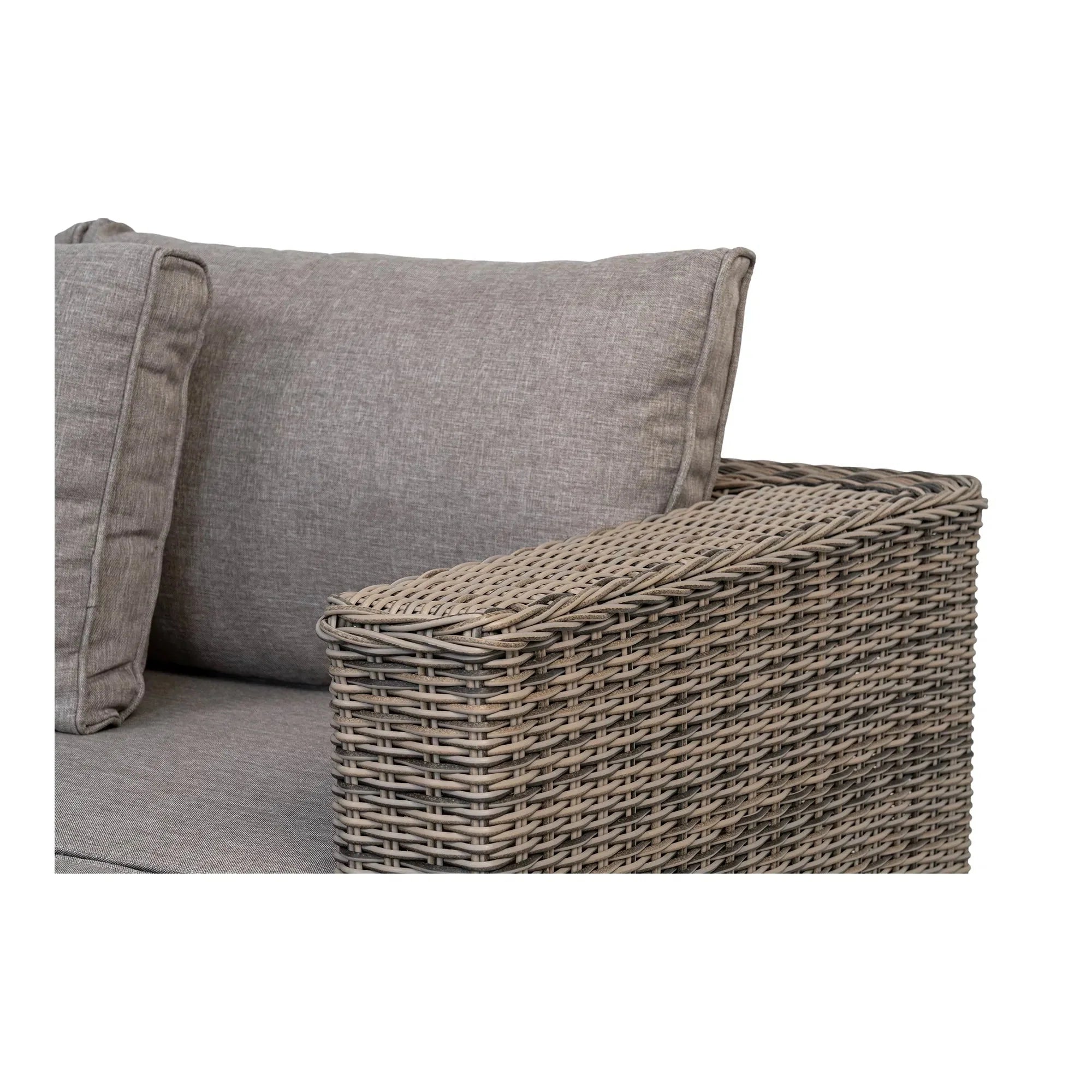 Luxuriöses Polyrattan Garten Lounge Set Palermo: Wetterfest, Elegant, Komfortabel für Outdoor-Oasen