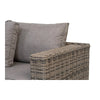 Luxuriöses Polyrattan Garten Lounge Set Palermo: Wetterfest, Elegant, Komfortabel für Outdoor-Oasen