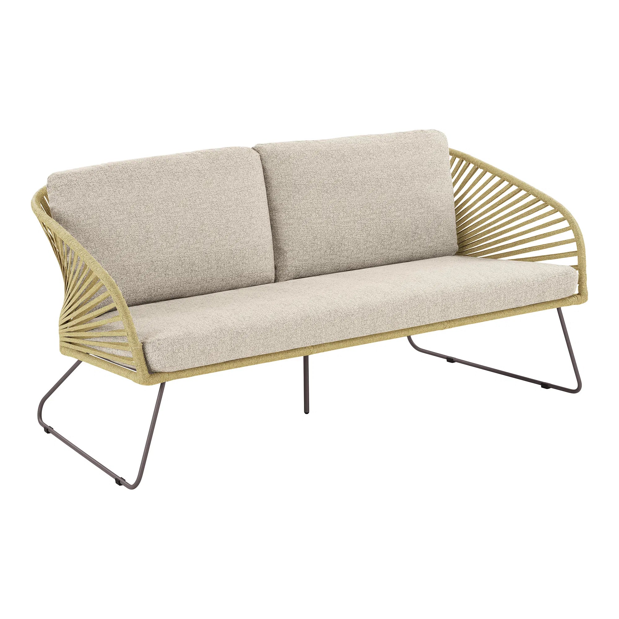 Luxuriöses Veleno Garten Lounge Set – Elegantes Aluminium Gestell für Outdoor Luxus