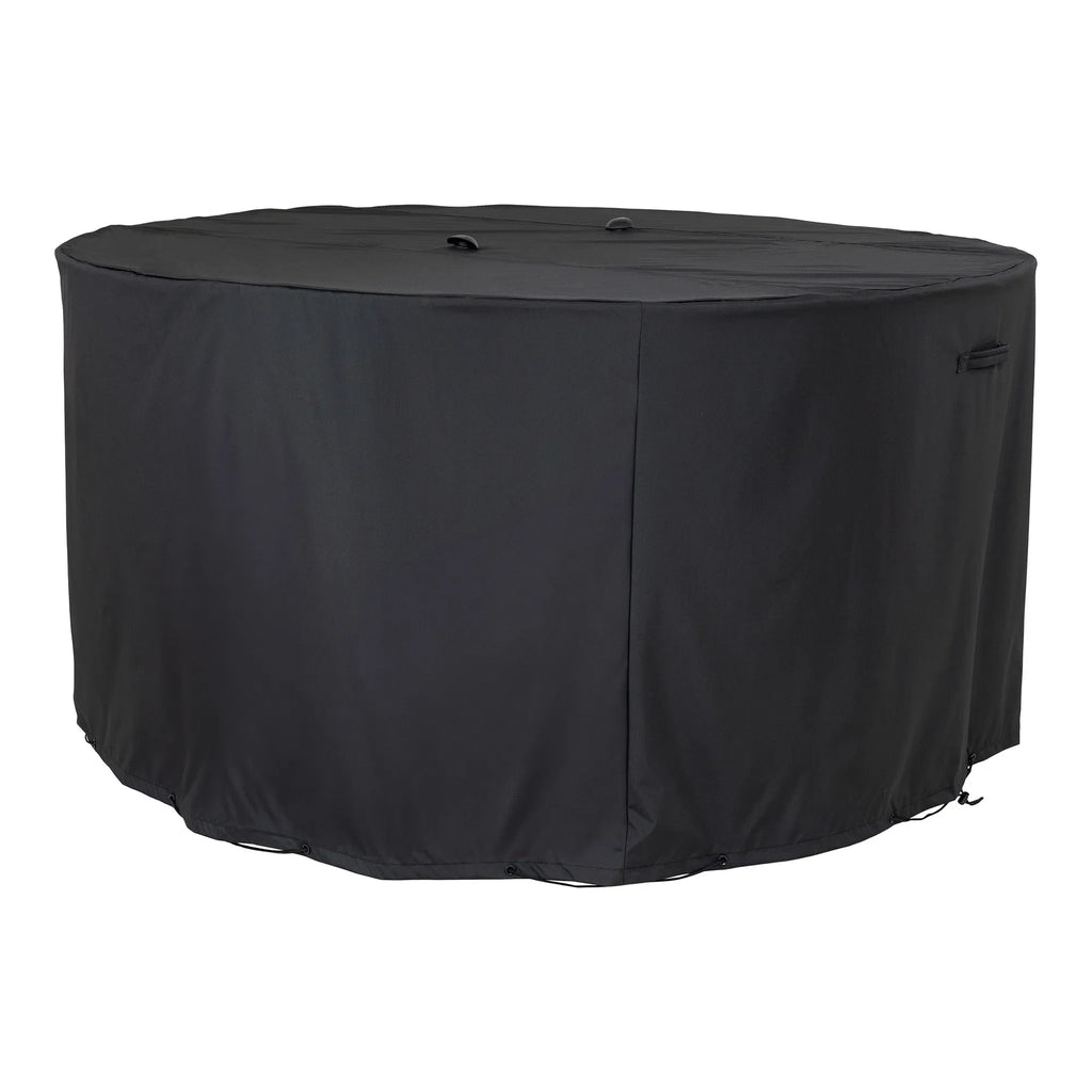 Veltano™ Premium Gartentisch-Stuhl Schutzhülle Ø185 cm – Wasserdicht, UV-beständig, Robust