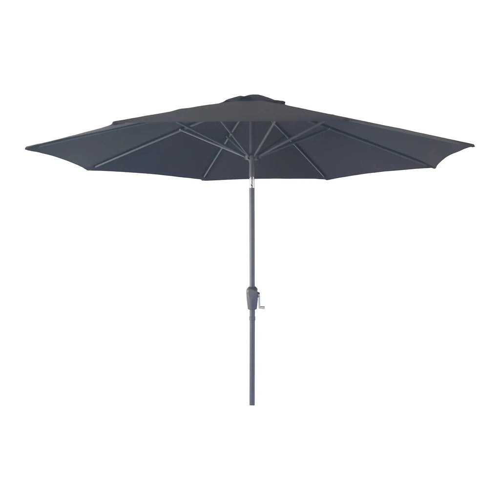 Robuster Höhenverstellbarer Sonnenschirm Levanto ø300 Metallgestell Garten Terrasse UV-Schutz