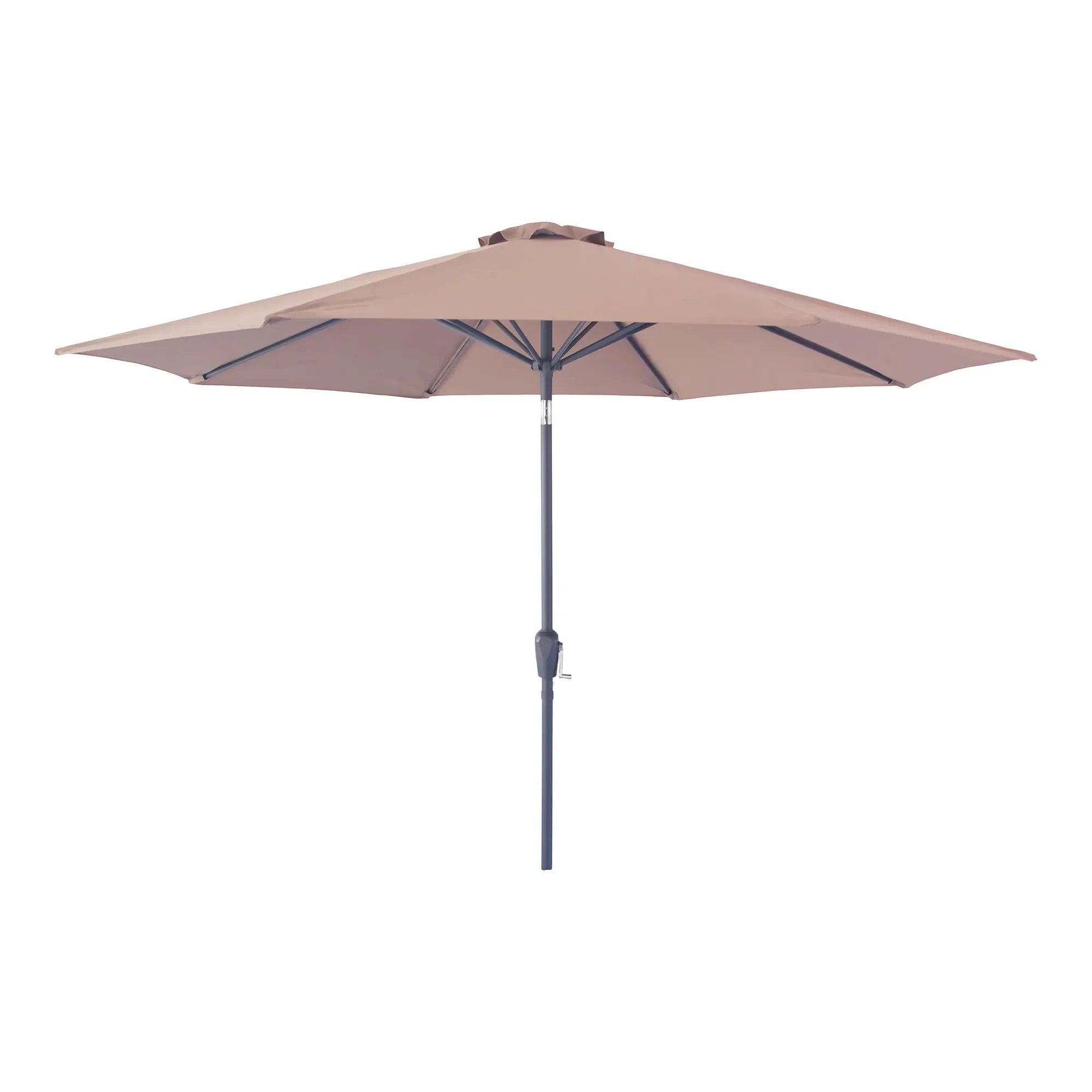 Robuster Höhenverstellbarer Sonnenschirm Levanto ø300 Metallgestell Garten Terrasse UV-Schutz