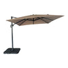 Arezzo Pro Sonnenschirm: 360° Drehbarer Luxus-Gartenschirm mit UV-Schutz