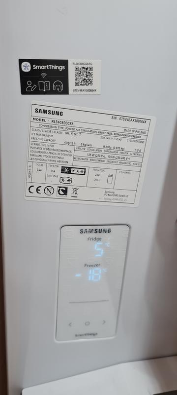 Samsung SpaceMax Kühl-Gefrierkombination mit AI Energy Mode, No Frost+