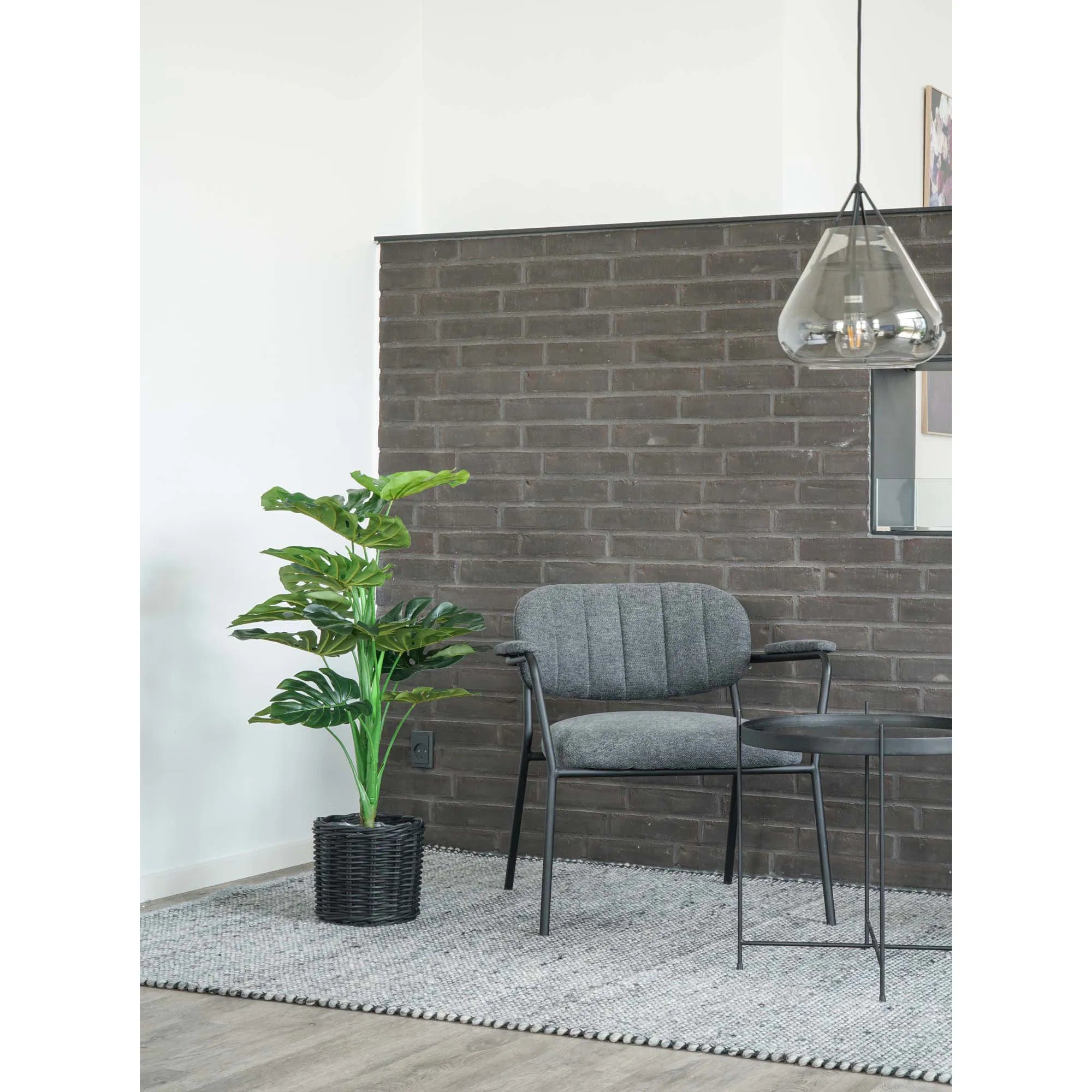 Realistische Monstera Kunstpflanze 90cm – Tropischer Dschungel Flair für Ihr Zuhause