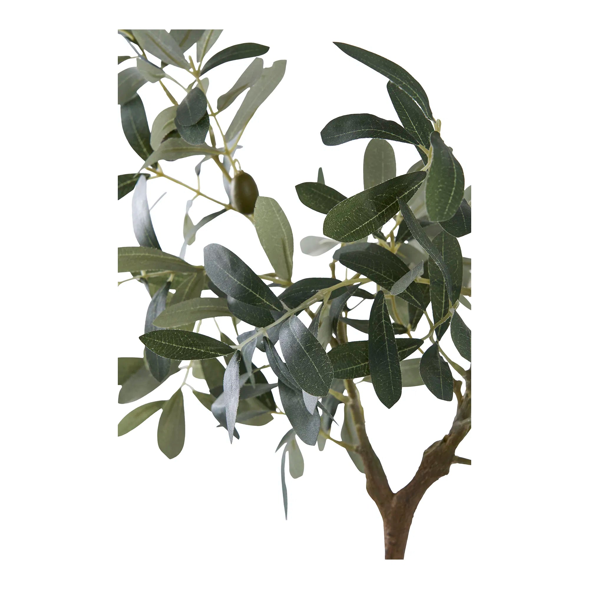 Realistischer Künstlicher Olivenbaum 61cm: Mediterranes Flair für Gemütliches Zuhause