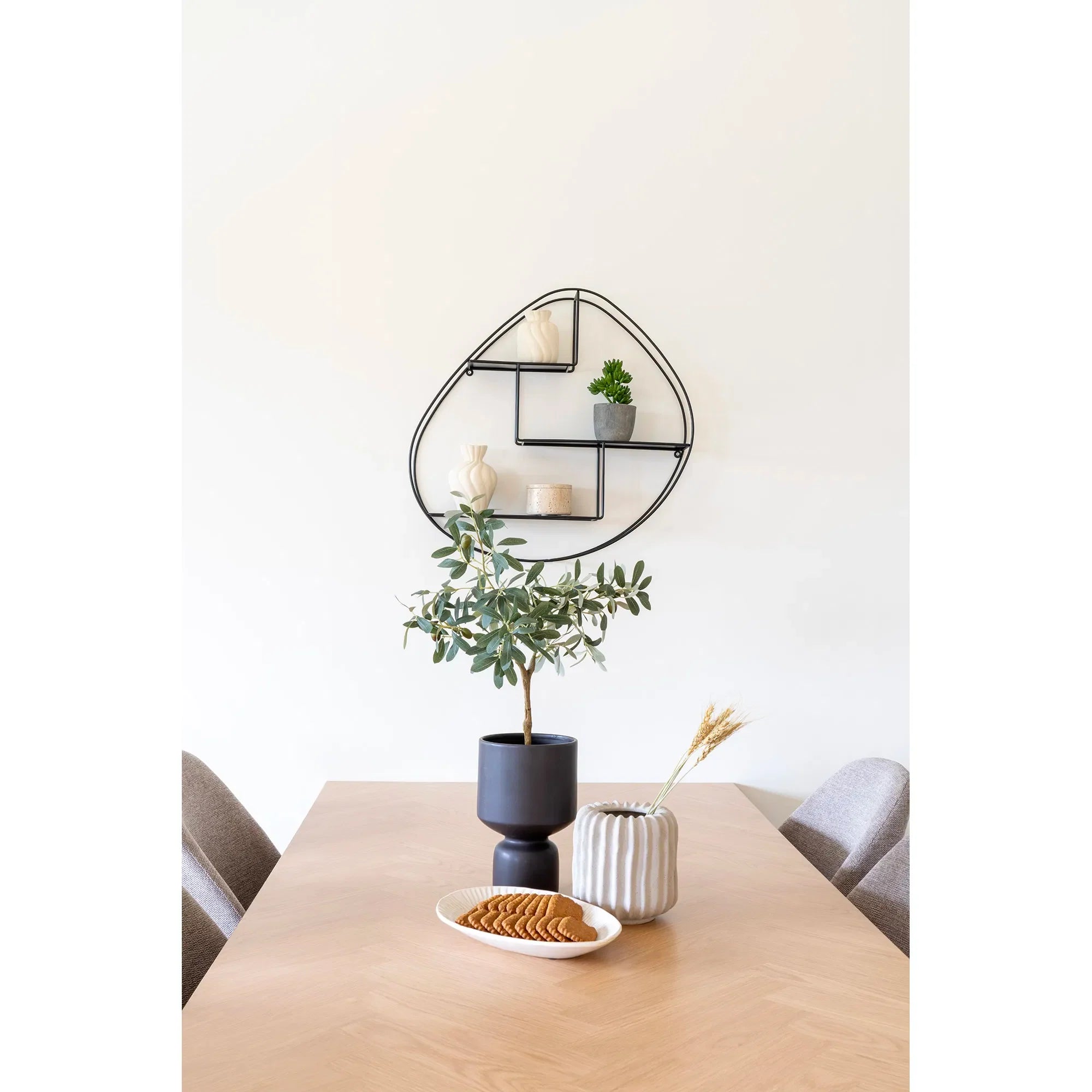Realistischer Künstlicher Olivenbaum 61cm: Mediterranes Flair für Gemütliches Zuhause
