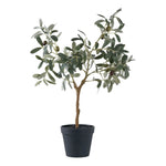 Lade das Bild in den Galerie-Viewer, Realistischer Künstlicher Olivenbaum 61cm: Mediterranes Flair für Gemütliches Zuhause
