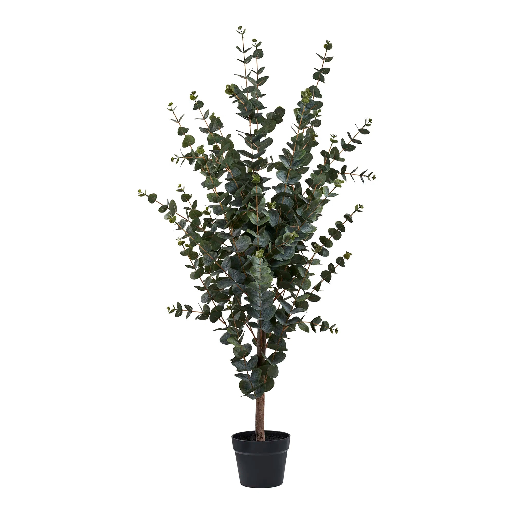 Elegante Künstliche Eukalyptus-Pflanze 120cm – Realistische Pflegeleichte Dekoration für Zuhause