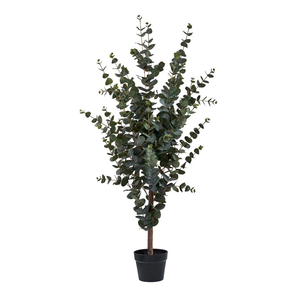 Eukalyptus Kunstpflanze 120cm – Elegante Dekoration für Ihr Zuhause, Pflegeleicht & Realistisch