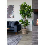 Lade das Bild in den Galerie-Viewer, Premium Künstlicher Fiddle Leaf Tree 190 cm XL Naturgetreuer Dschungel-Look
