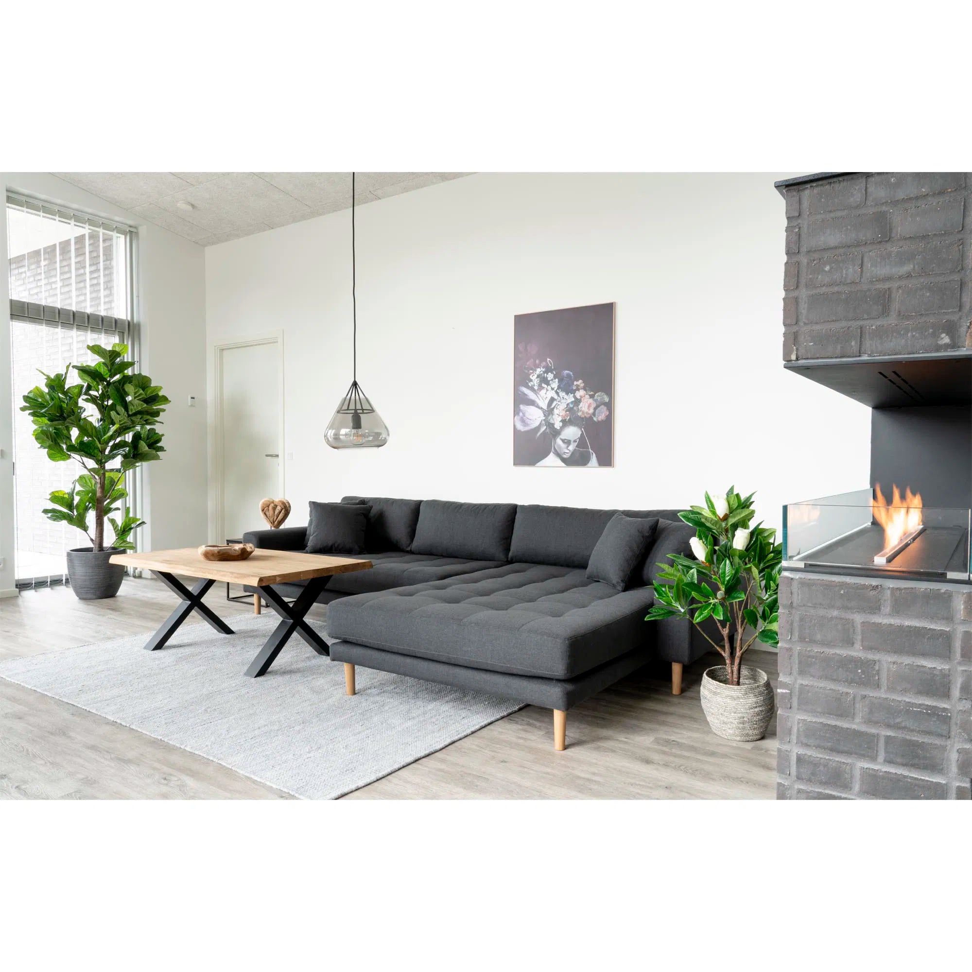 Premium Künstlicher Fiddle Leaf Tree 190 cm XL Naturgetreuer Dschungel-Look