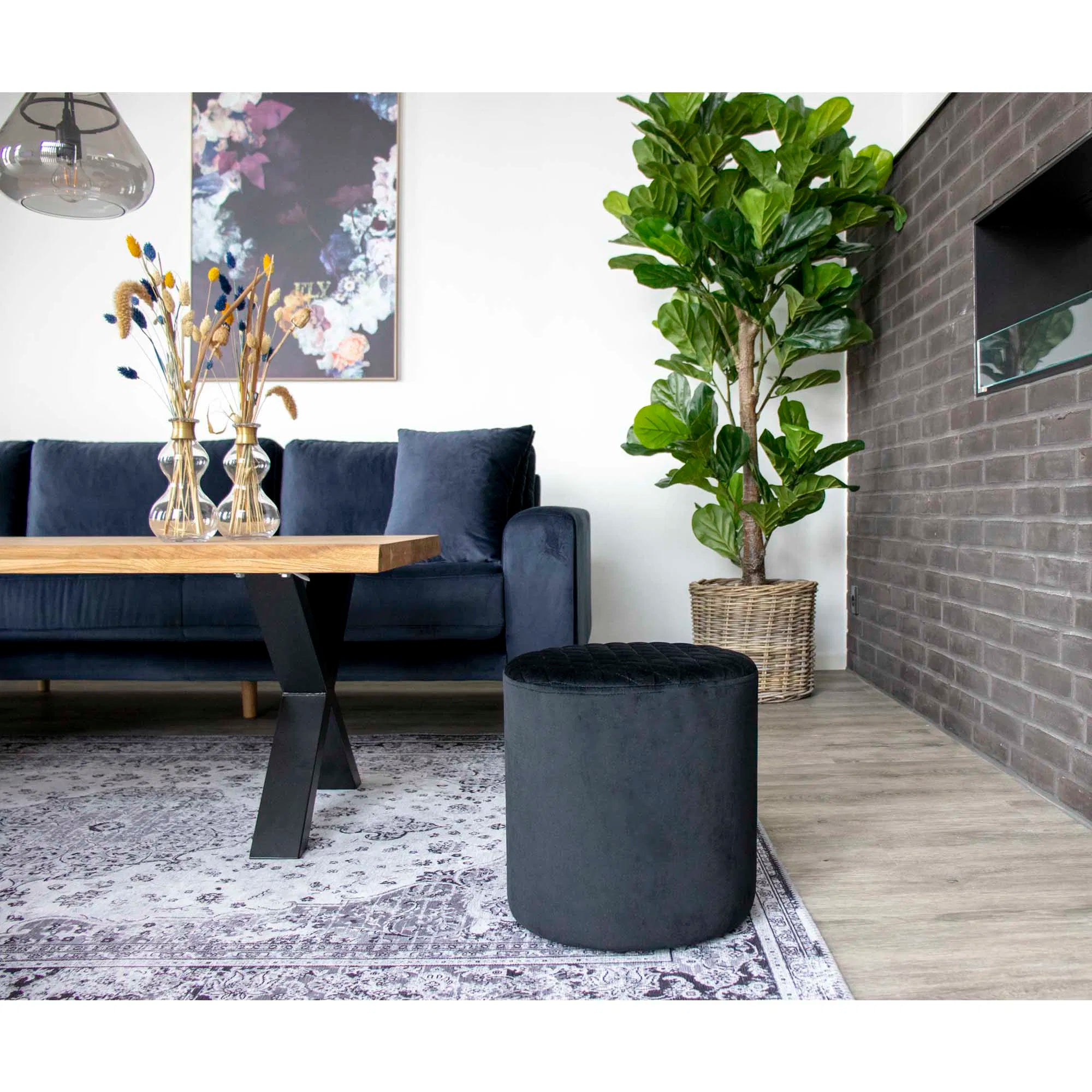 Premium Künstlicher Fiddle Leaf Tree 190 cm XL Naturgetreuer Dschungel-Look