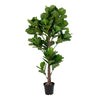 Premium Künstlicher Fiddle Leaf Tree 190 cm XL Naturgetreuer Dschungel-Look