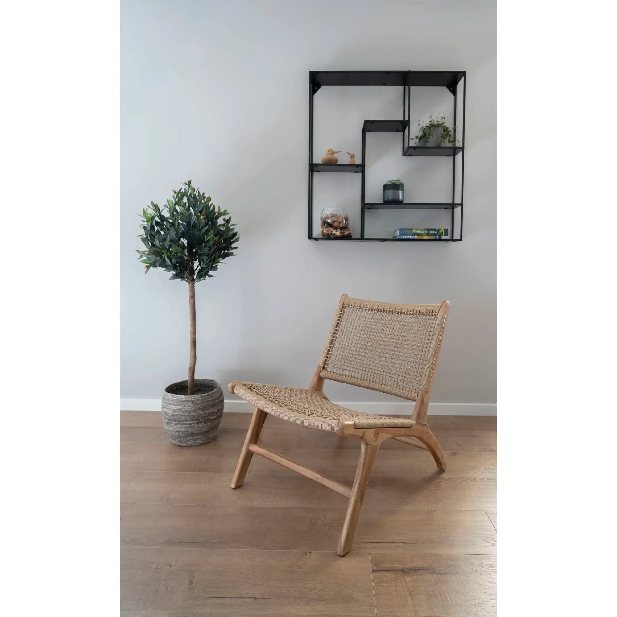 Künstlicher Olivenbaum 120cm – Mediterrane Kunstpflanze für Innen & Außen Zuhause