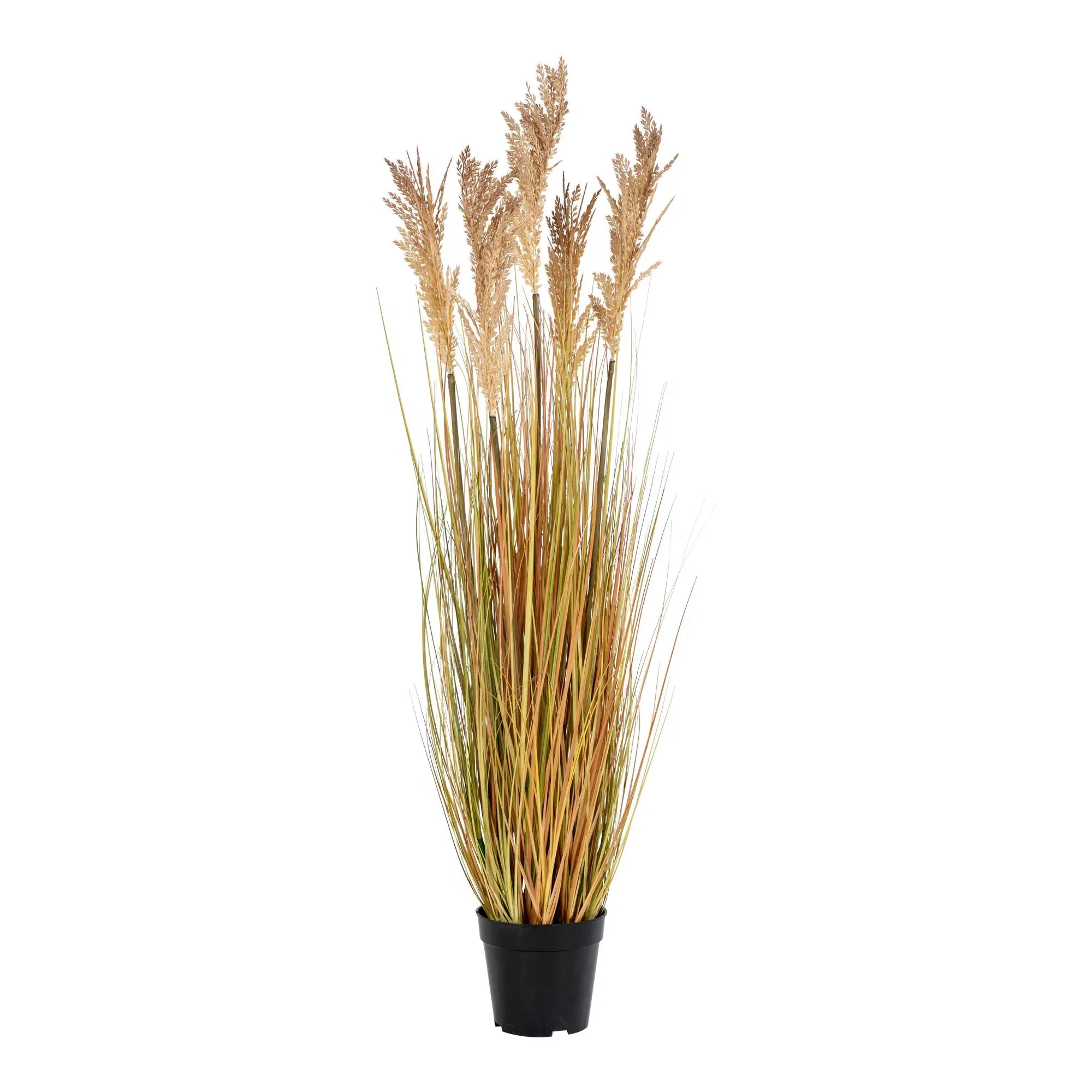 Realistische Sorghumgras Kunstpflanze 110cm, naturgetreue Optik für stilvolle Wohnakzente