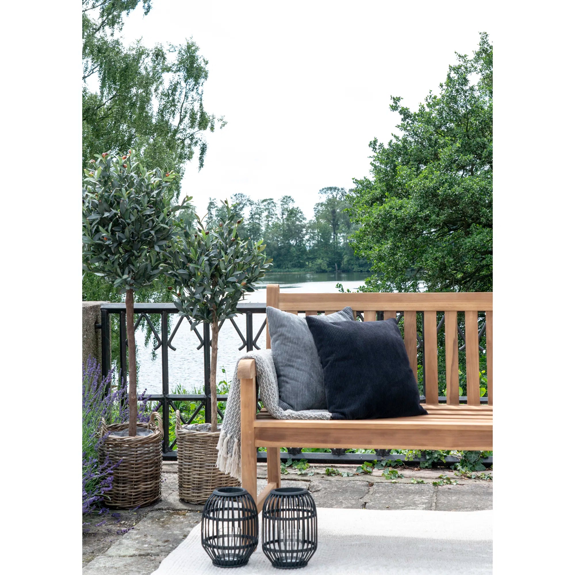 Realistischer Künstlicher Olivenbaum 150cm – Mediterrane Dekoration für Zuhause, Pflegeleicht