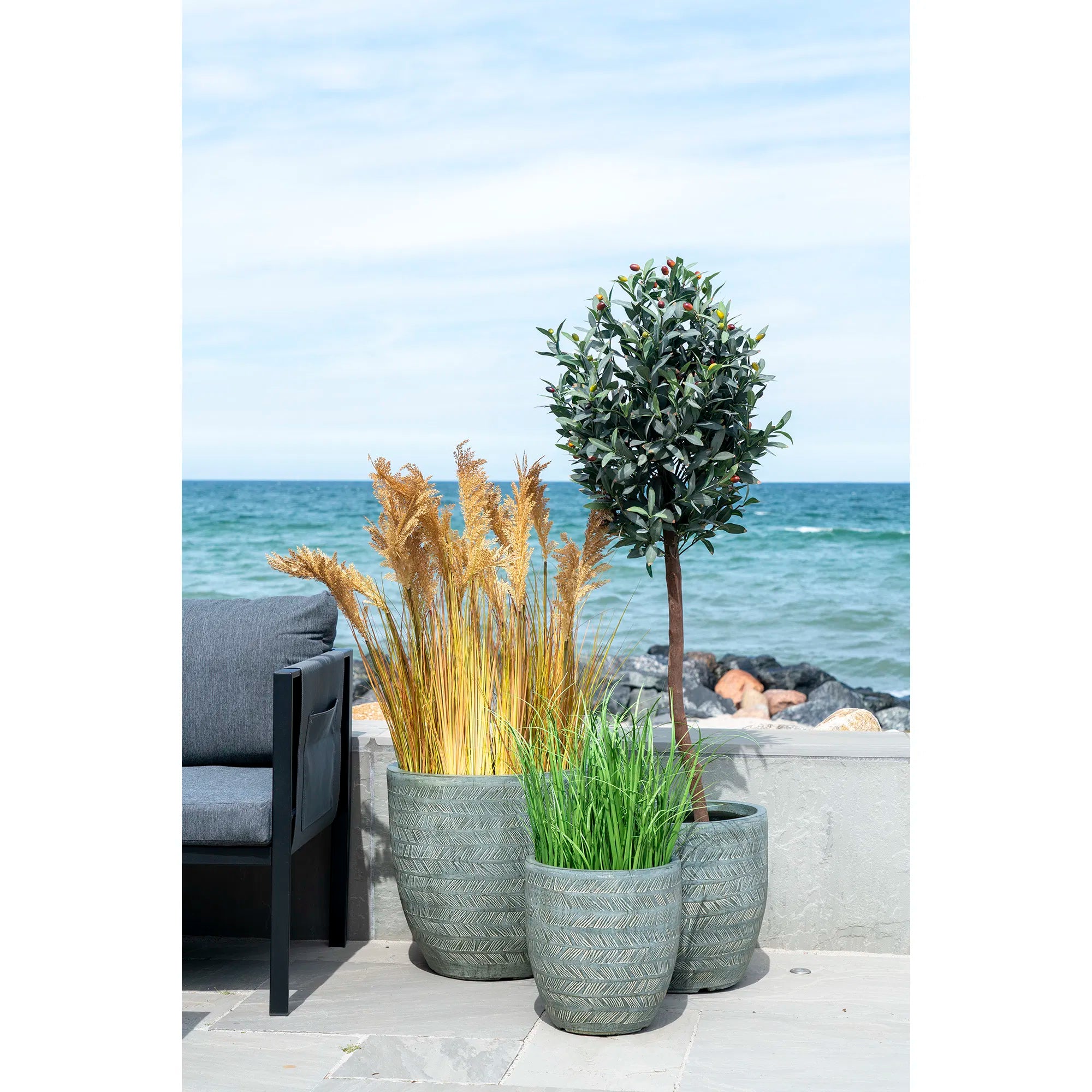 Realistischer Künstlicher Olivenbaum 150cm – Mediterrane Dekoration für Zuhause, Pflegeleicht