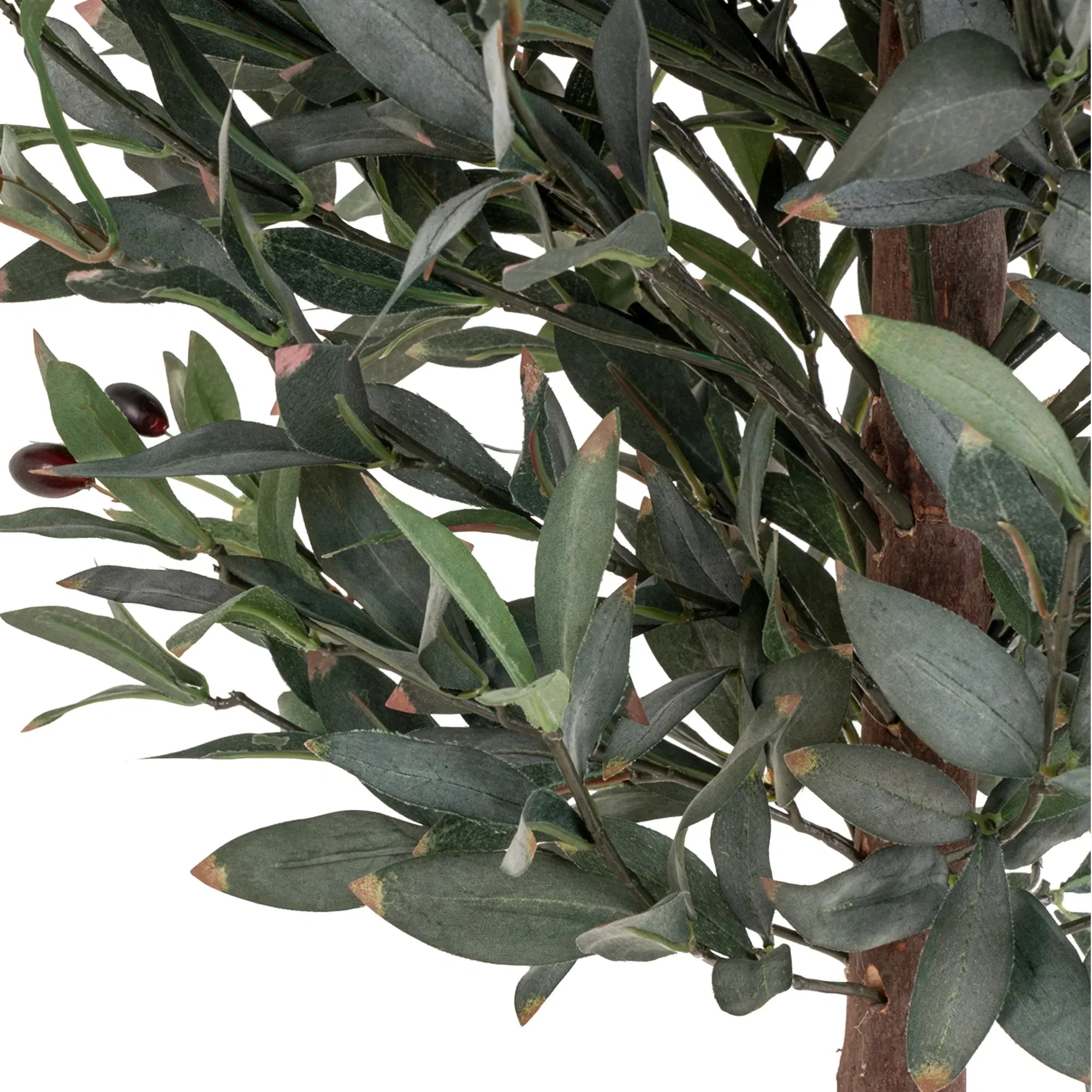 Realistischer Künstlicher Olivenbaum 150cm – Mediterrane Dekoration für Zuhause, Pflegeleicht