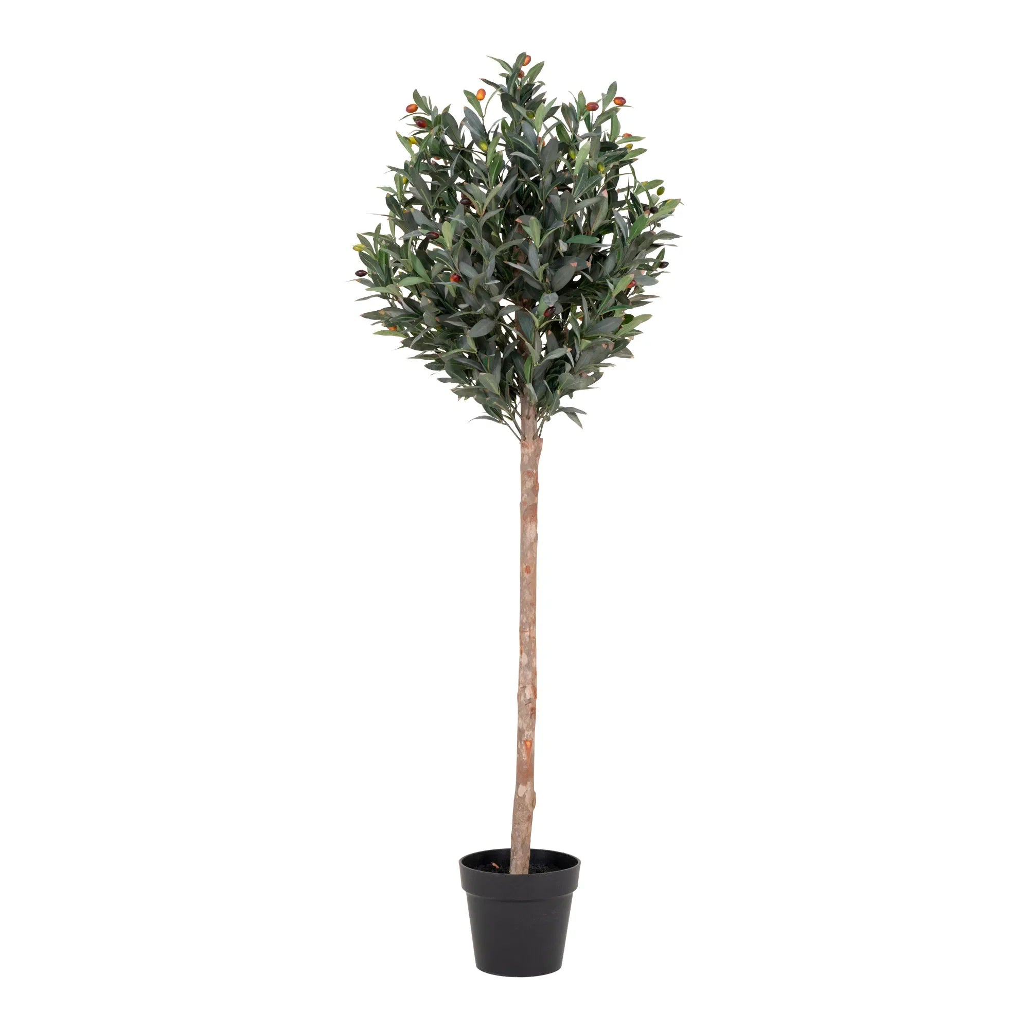 Realistischer Künstlicher Olivenbaum 150cm – Mediterrane Dekoration für Zuhause, Pflegeleicht