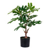Realistische 60cm Kunstpflanze Feigenbaum: Mediterraner Charme, Pflegeleicht für Zuhause