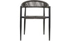 Kira Seil Design Gartenstuhl 4er Set – Elegante Outdoor Stühle für Terrasse & Balkon