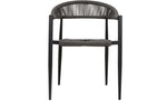 Lade das Bild in den Galerie-Viewer, Kira Seil Design Gartenstuhl 4er Set – Elegante Outdoor Stühle für Terrasse &amp; Balkon
