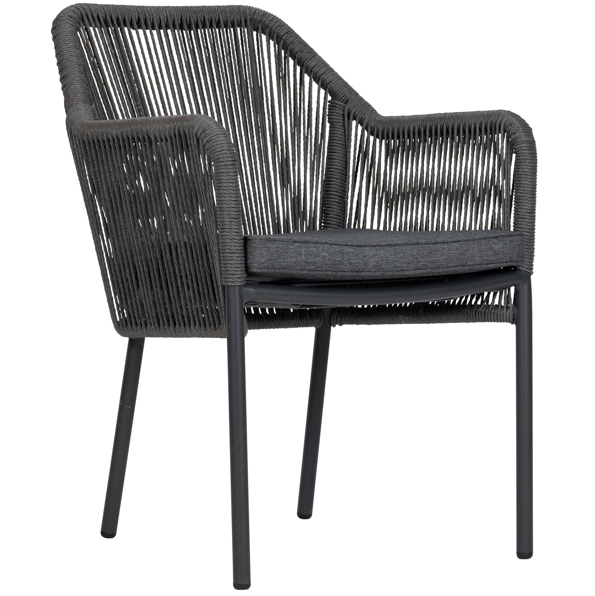 4er Set Gartenstuhl Leona Seildesign: Stilvolle Outdoor-Sessel für Garten und Terrasse