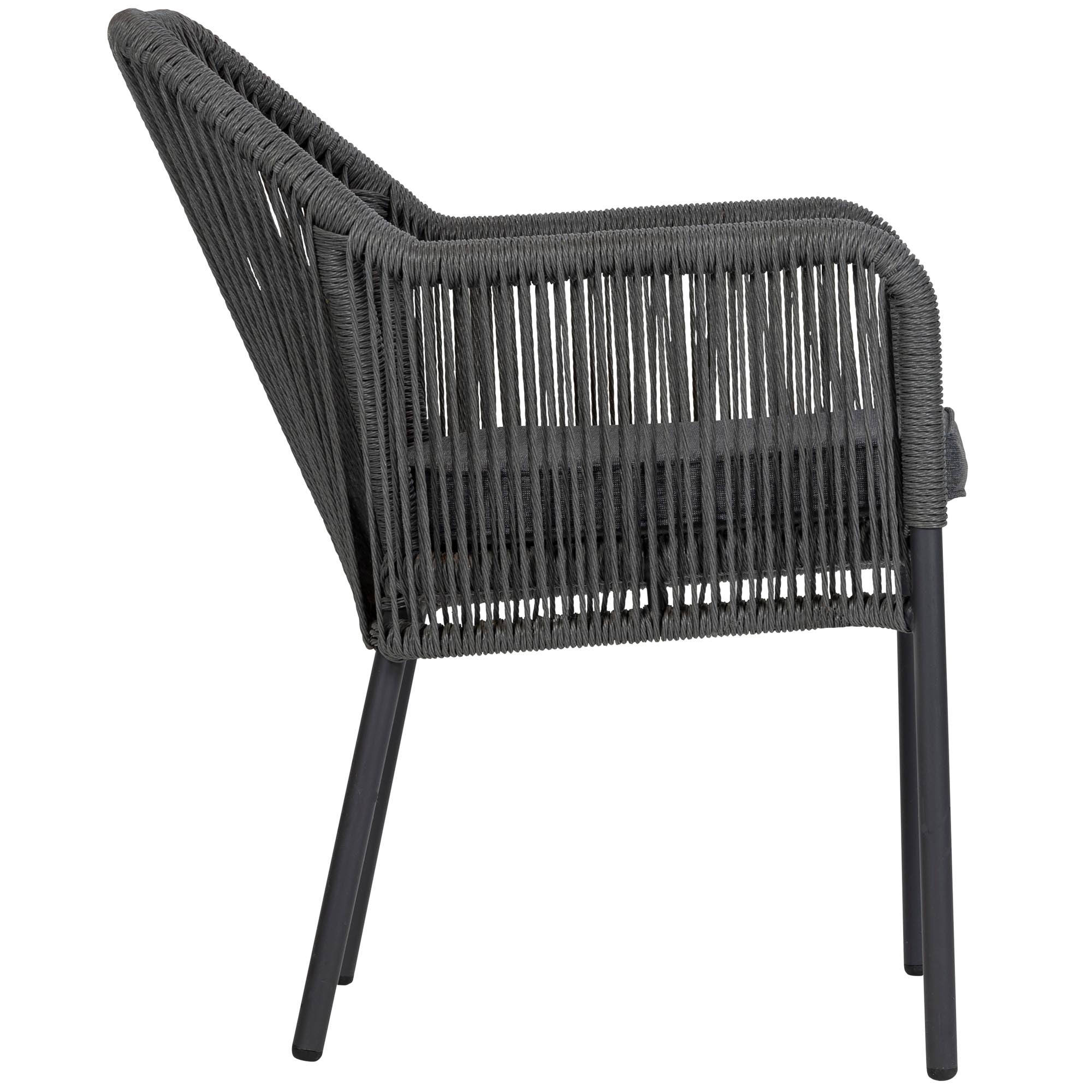 4er Set Gartenstuhl Leona Seildesign: Stilvolle Outdoor-Sessel für Garten und Terrasse