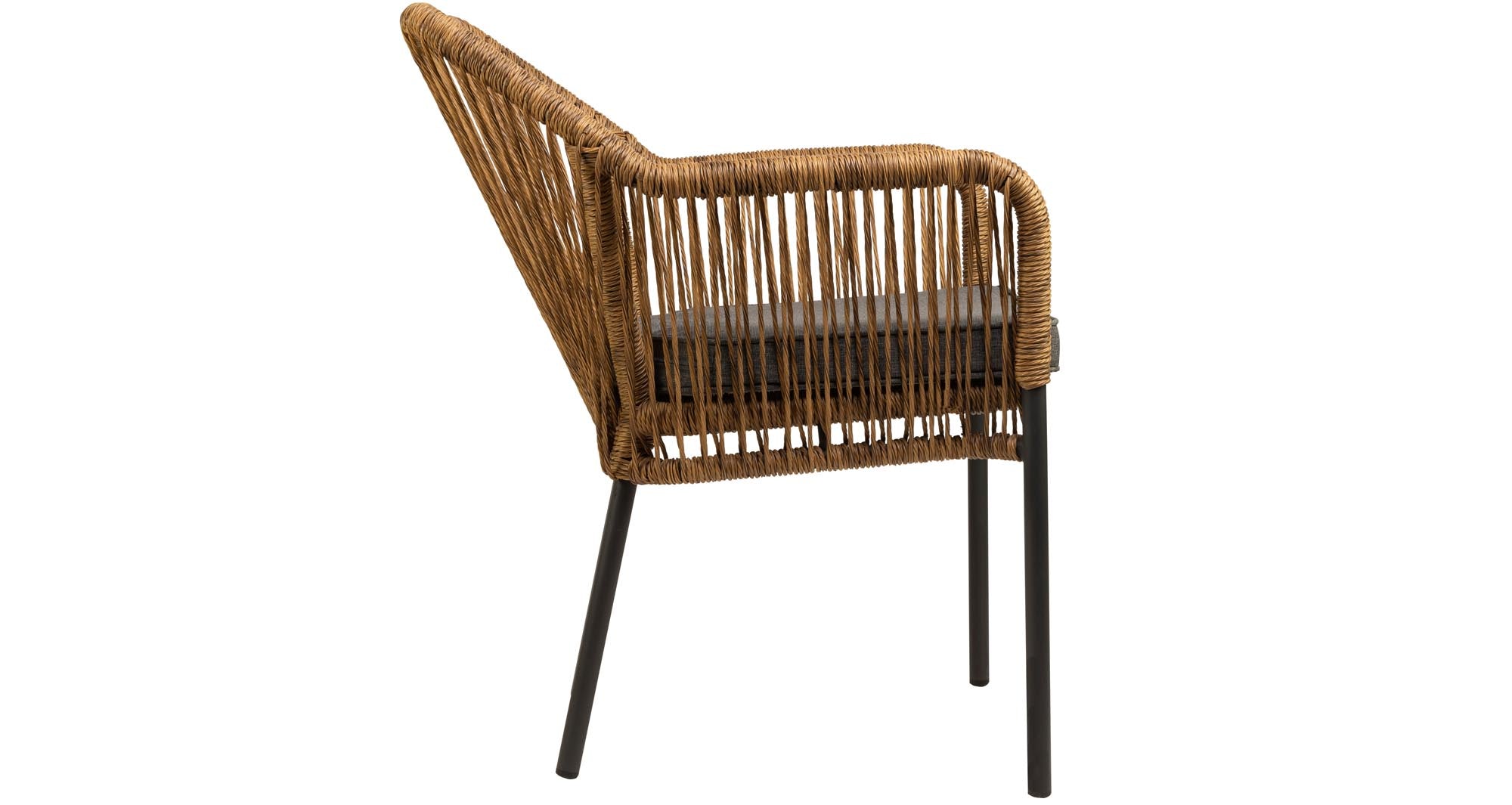 4er Set Gartenstuhl Leona Seildesign: Stilvolle Outdoor-Sessel für Garten und Terrasse