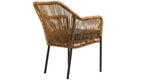 Lade das Bild in den Galerie-Viewer, 4er Set Gartenstuhl Leona Seildesign: Stilvolle Outdoor-Sessel für Garten und Terrasse
