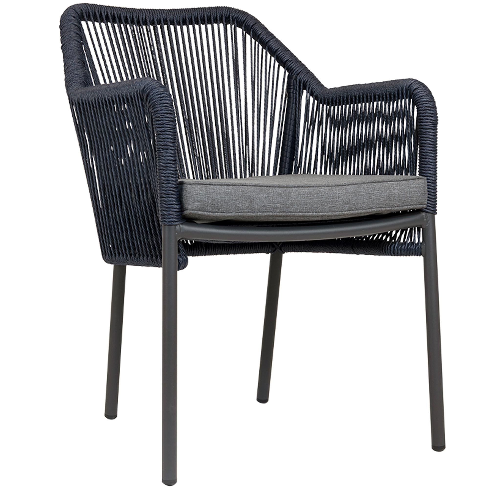 4er Set Gartenstuhl Leona Seildesign: Stilvolle Outdoor-Sessel für Garten und Terrasse