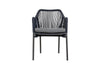 4er Set Gartenstuhl Leona Seildesign: Stilvolle Outdoor-Sessel für Garten und Terrasse