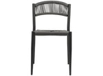 Lade das Bild in den Galerie-Viewer, Elegantes 4er Set Gartenstuhl Kira: Modernes Seil-Design für Outdoor-Oasen
