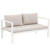 Luxuriöses Wetterfestes Aluminium Garten Lounge Set für Terrasse & Balkon