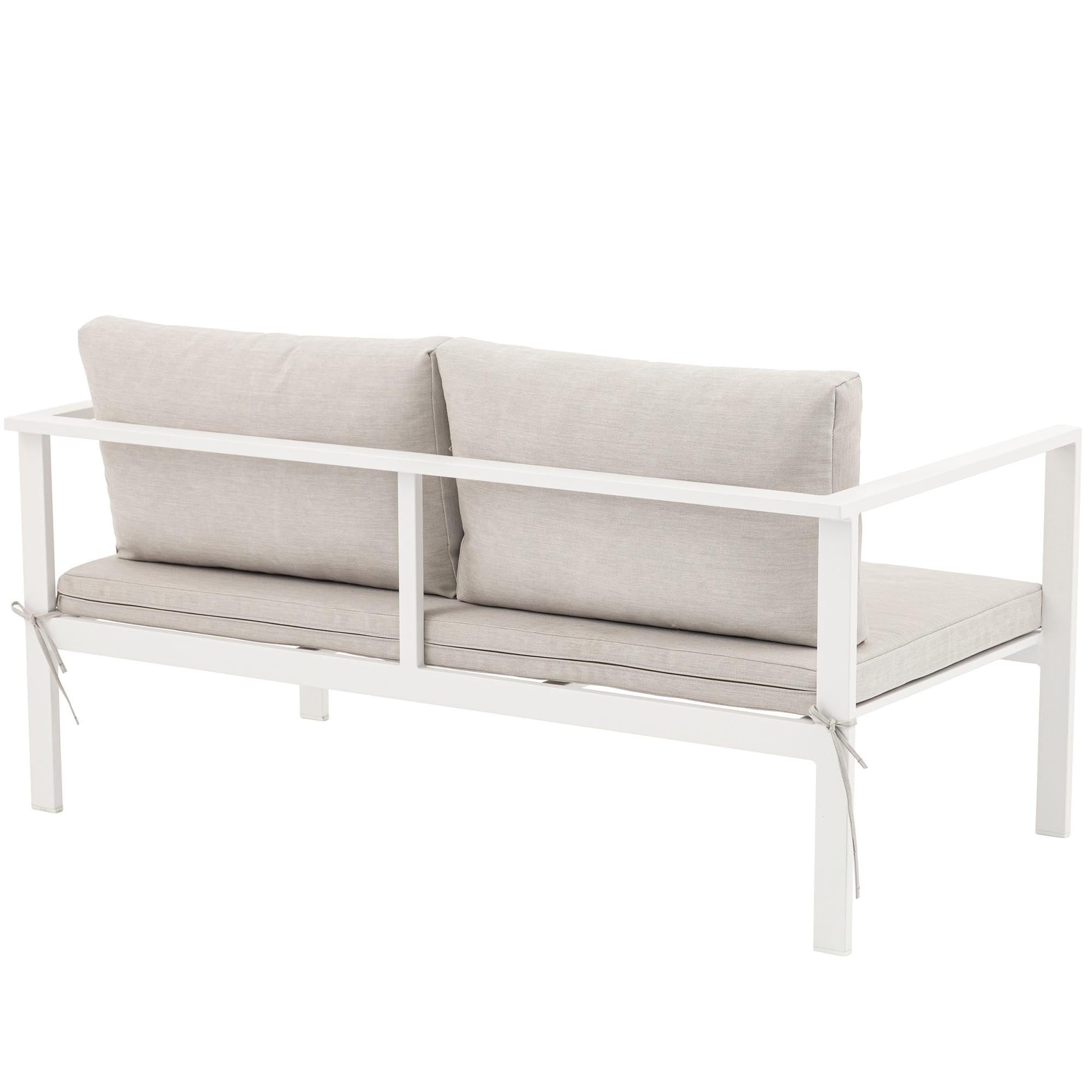 Luxuriöses Wetterfestes Aluminium Garten Lounge Set für Terrasse & Balkon