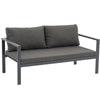 Luxuriöses Wetterfestes Aluminium Garten Lounge Set für Terrasse & Balkon