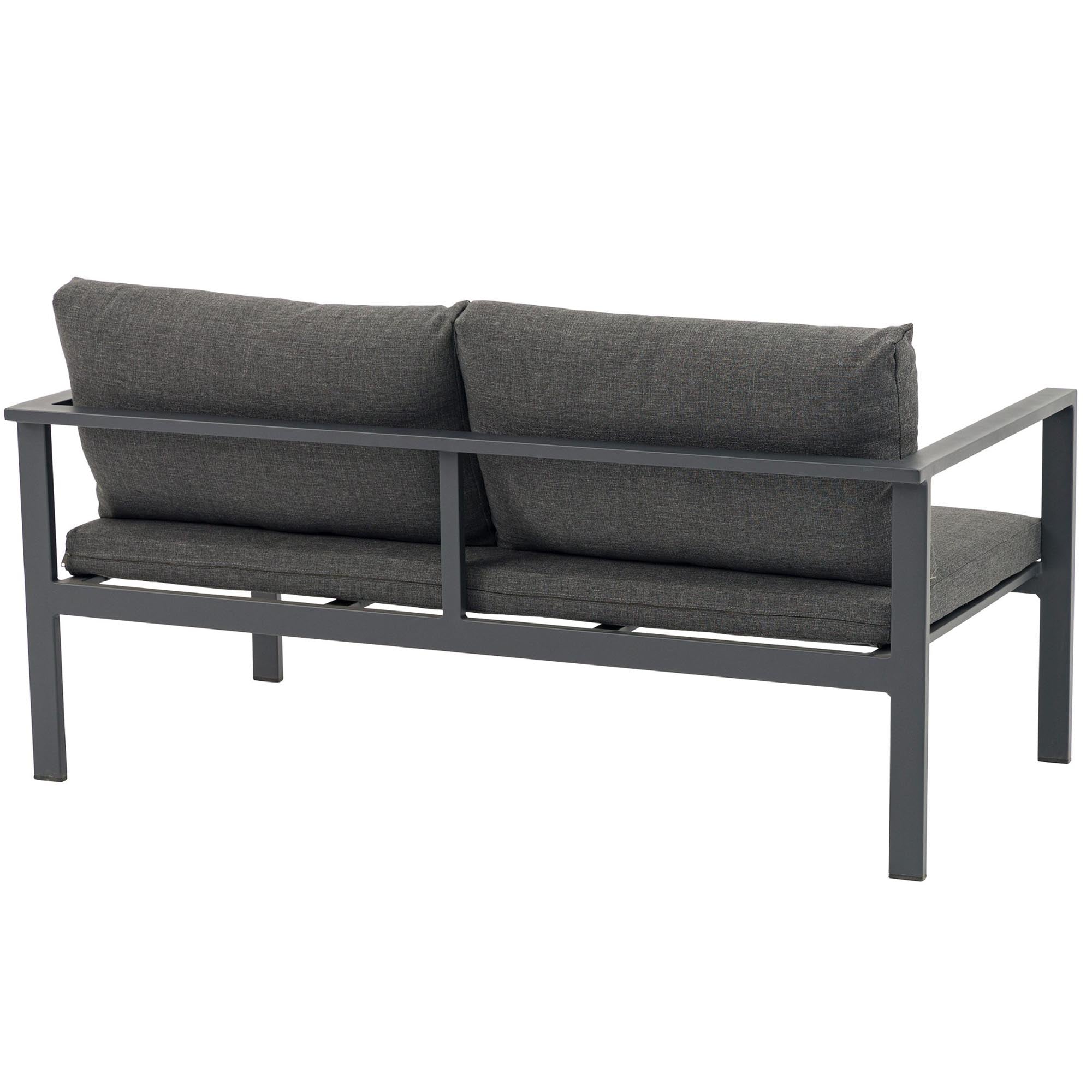 Luxuriöses Wetterfestes Aluminium Garten Lounge Set für Terrasse & Balkon