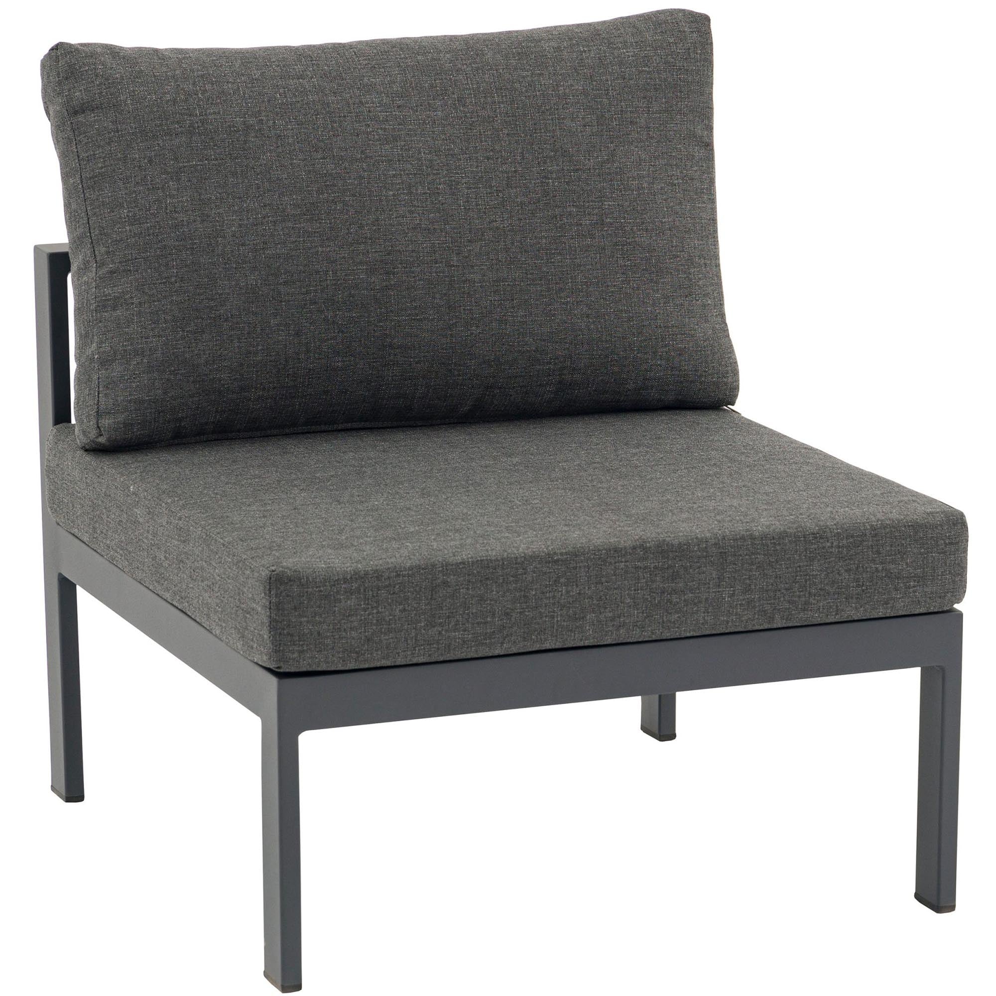 Luxuriöses Wetterfestes Aluminium Garten Lounge Set für Terrasse & Balkon