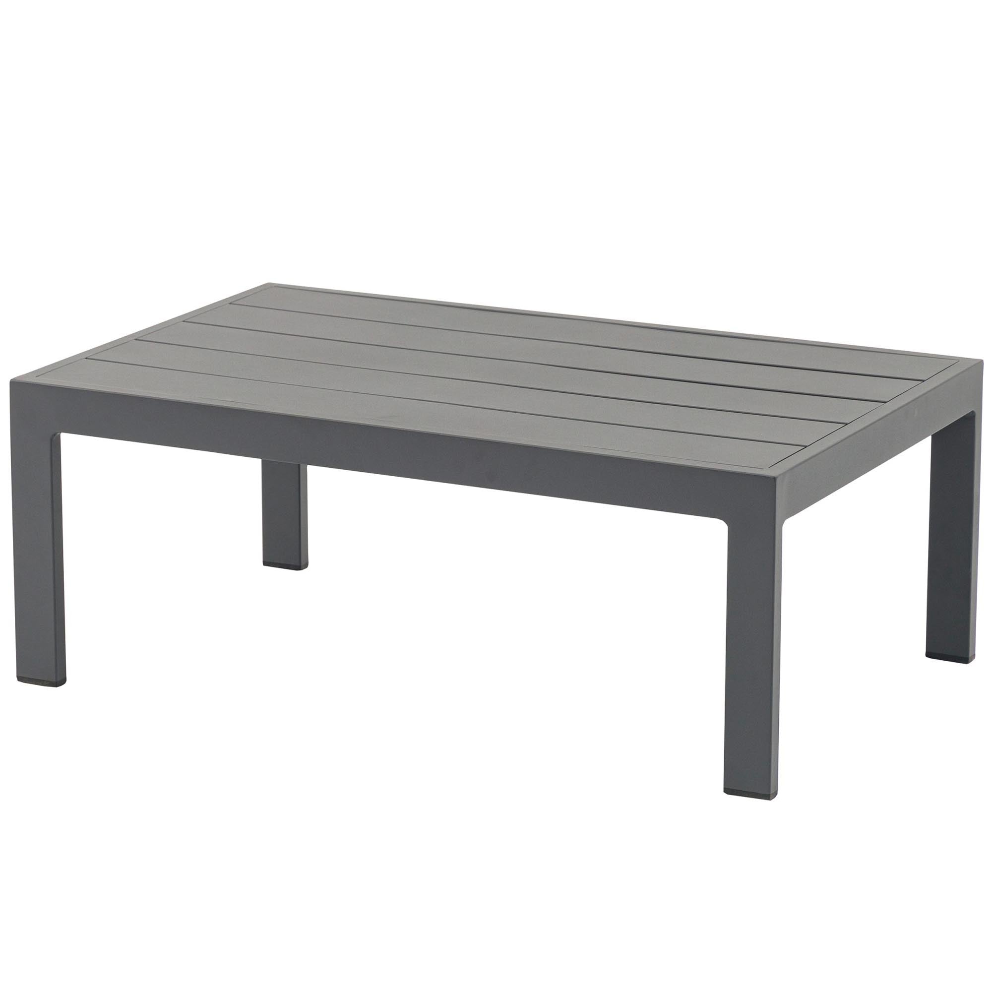 Luxuriöses Wetterfestes Aluminium Garten Lounge Set für Terrasse & Balkon