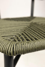 Lade das Bild in den Galerie-Viewer, Luxuriöses 4er Set Gartenstuhl Noura Rope Design – Robuste Outdoor Stühle
