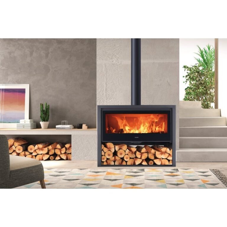 Effizienter Holzofen für Häuser: Stilvolles Design, hohe Heizleistung