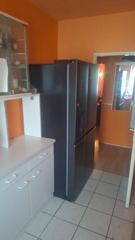 LG Side-by-Side Kühlschrank GSLV71MCTD, Matte Black, Total No Frost, Eis- & Wasserspender, ThinQ Smart
