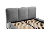 Lade das Bild in den Galerie-Viewer, Elegantes Designer Polsterbett Alena Bouclé mit Integriertem Stauraum – Modernes Komfort Bett

