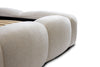 Elegantes Designer Polsterbett Alena Bouclé mit Integriertem Stauraum – Modernes Komfort Bett
