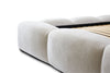 Elegantes Designer Polsterbett Alena Bouclé mit Integriertem Stauraum – Modernes Komfort Bett